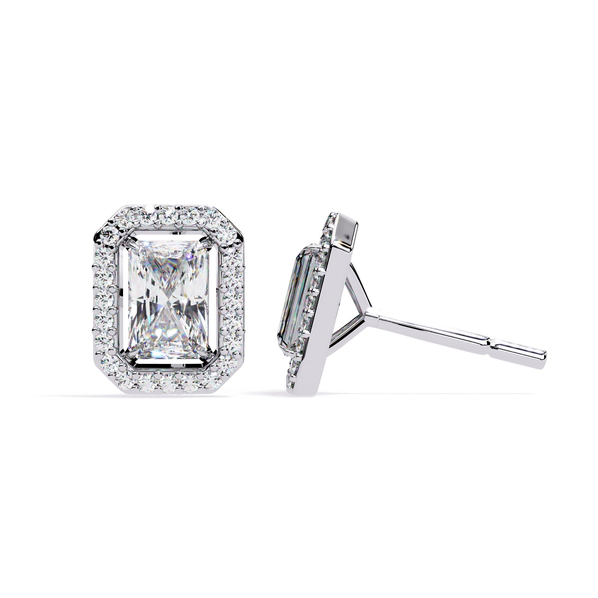 Clara TruewGlow Solitaire Earrings