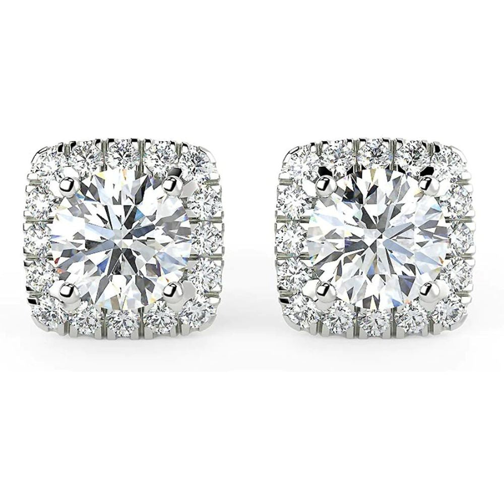 Starfire Glamour Solitaire Earrings