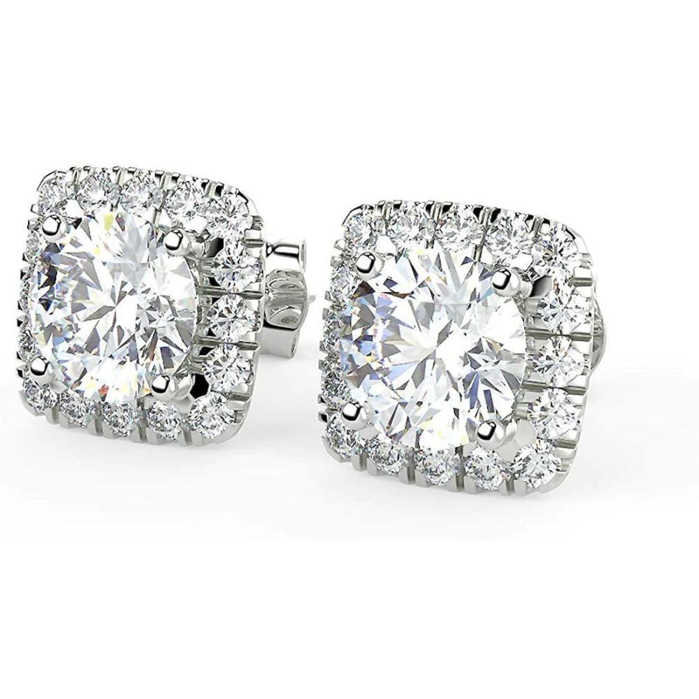Starfire Glamour Solitaire Earrings