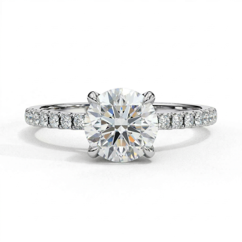 Nova Moissanite Solitaire Ring