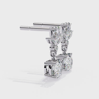 50 Cents Verity Diamond Solitaire Earring