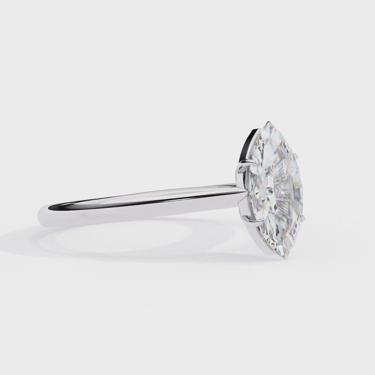 1 Carat Hazel Diamond Solitaire Ring