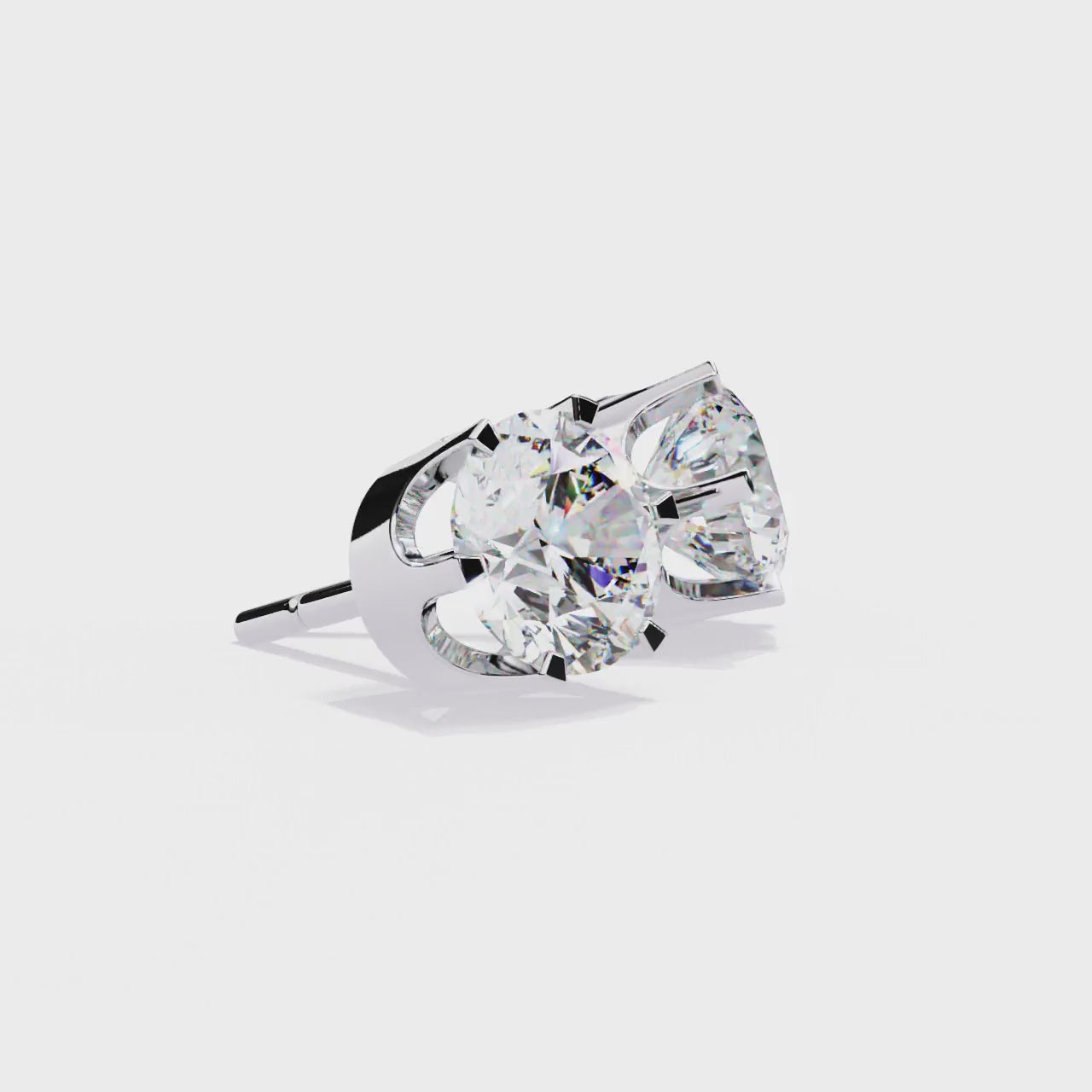 1 Carat Clarissa Diamond Solitaire Earring