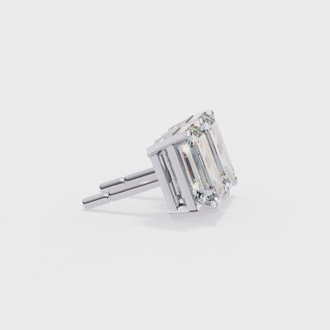 1 Carat Celeste Diamond Solitaire Earring