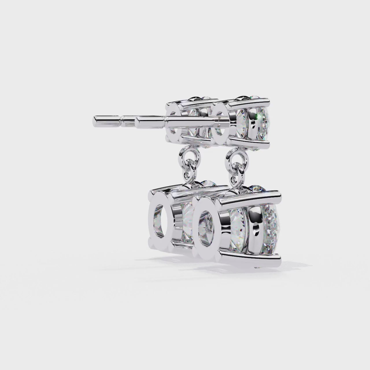 Evelyn Cascade Drops earrings