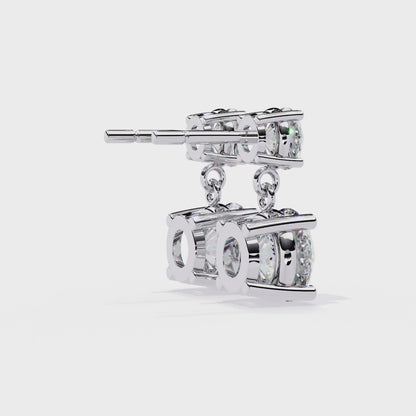 Evelyn Cascade Drops earrings