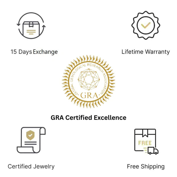 Valentina moissanite Ring