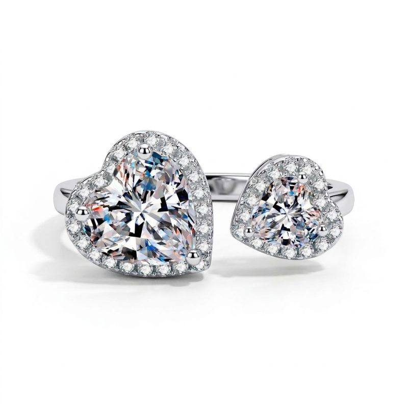 Valentina moissanite Ring